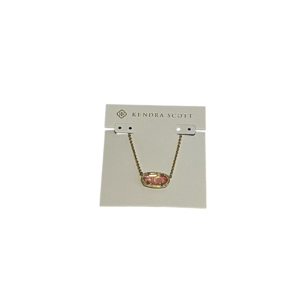 Kendra Scott Pink Elisa Necklace